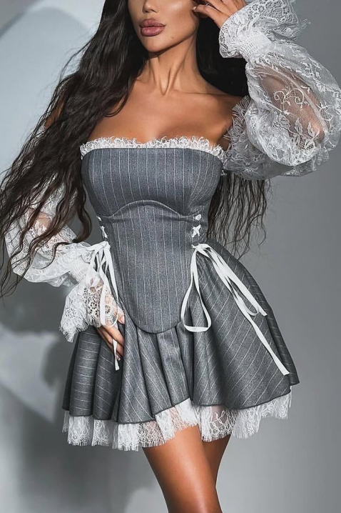 Φόρεμα VIRZOLA, Χρώμα: γκρι, IVET.EU - Εκπτώσεις έως -80%