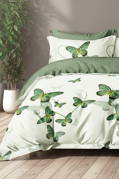 Σετ κρεβατοκάμαρας DIONERY 200x220 cm βαμβακερό - 4 τεμ., Χρώμα: πράσινο, IVET.EU - Εκπτώσεις έως -80%