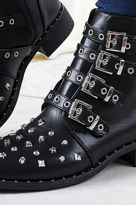 Γυναικεία μποτάκια BERINSA, Χρώμα: μαύρο, IVET.EU - Εκπτώσεις έως -80%