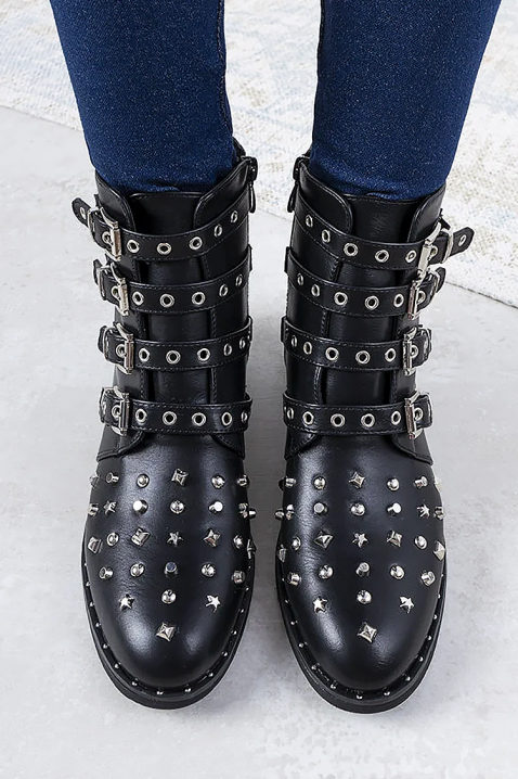 Γυναικεία μποτάκια BERINSA, Χρώμα: μαύρο, IVET.EU - Εκπτώσεις έως -80%