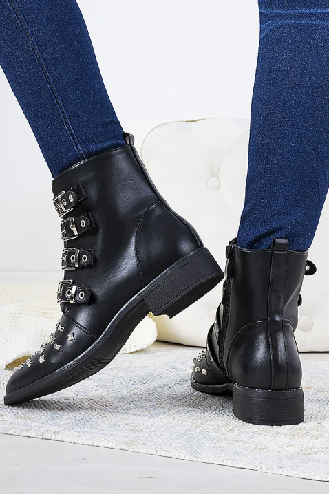 Γυναικεία μποτάκια BERINSA, Χρώμα: μαύρο, IVET.EU - Εκπτώσεις έως -80%