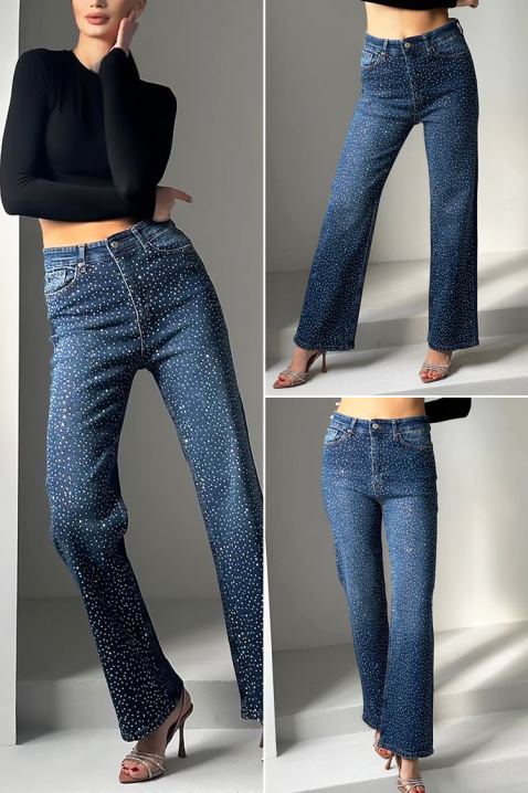 Τζιν SEFIRENA BLUE, Χρώμα: μπλε, IVET.EU - Εκπτώσεις έως -80%