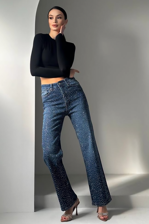 Τζιν SEFIRENA BLUE, Χρώμα: μπλε, IVET.EU - Εκπτώσεις έως -80%