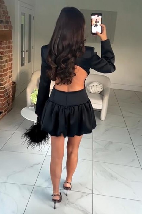 Φόρεμα LONBREDA, Χρώμα: μαύρο, IVET.EU - Εκπτώσεις έως -80%