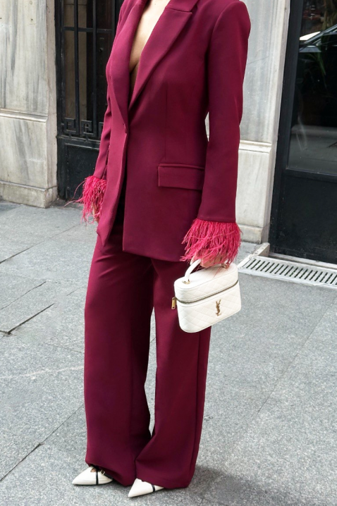 Σύνολο BROVELDA, Χρώμα: μπορντό, IVET.EU - Εκπτώσεις έως -80%