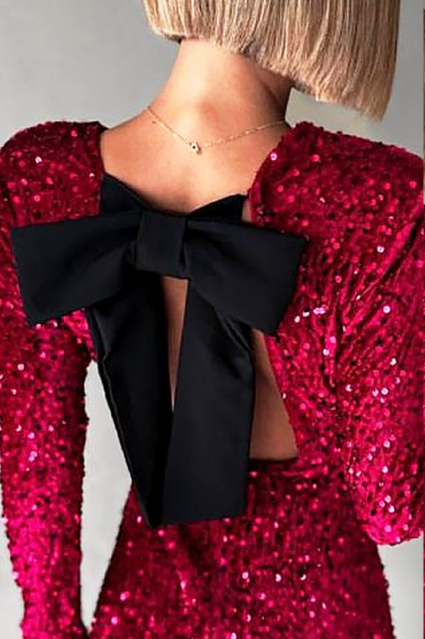 Φόρεμα JOLINZA RED, Χρώμα: κόκκινο, IVET.EU - Εκπτώσεις έως -80%