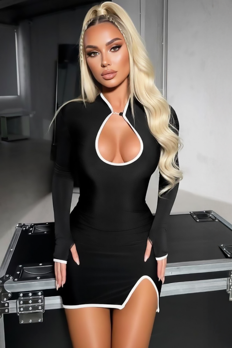 Φόρεμα TERLONSA, Χρώμα: μαύρο, IVET.EU - Εκπτώσεις έως -80%