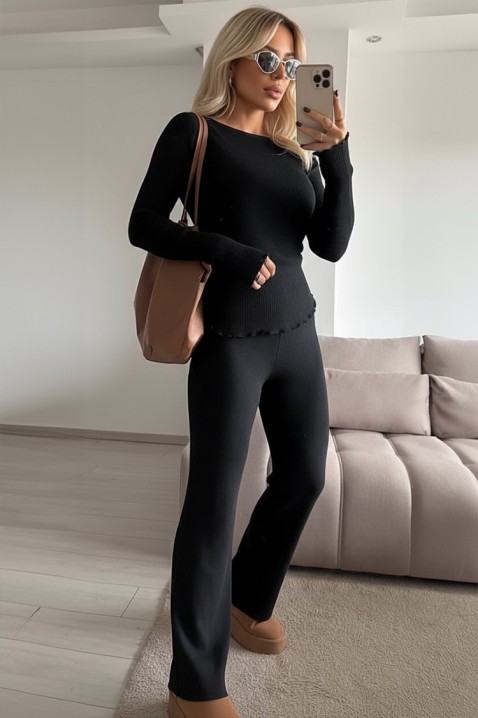 Σύνολο ABENITA BLACK, Χρώμα: μαύρο, IVET.EU - Εκπτώσεις έως -80%