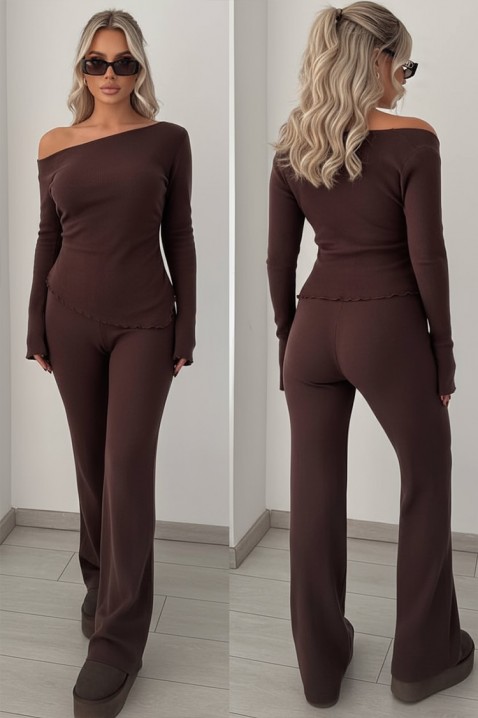 Σύνολο ABENITA BROWN, Χρώμα: καφέ, IVET.EU - Εκπτώσεις έως -80%