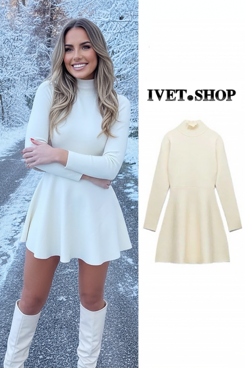 Φόρεμα MOLANZA, Χρώμα: άσπρο, IVET.EU - Εκπτώσεις έως -80%