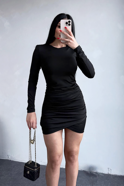 Φόρεμα BLEVILDA, Χρώμα: μαύρο, IVET.EU - Εκπτώσεις έως -80%