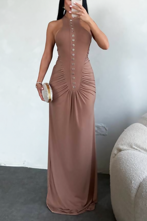 Φόρεμα NABRILZA PUDRA, Χρώμα: πούδρα, IVET.EU - Εκπτώσεις έως -80%