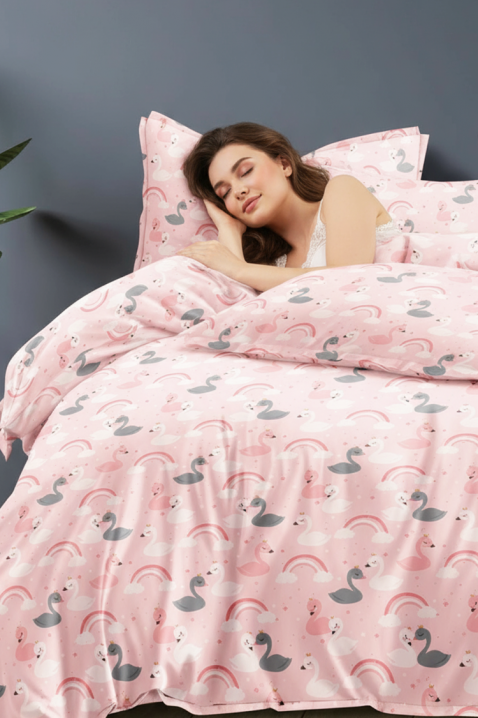 Σετ κρεβατοκάμαρας OPELFY 160x200 cm βαμβακερό - 4 τεμ., Χρώμα: χρωματιστό, IVET.EU - Εκπτώσεις έως -80%