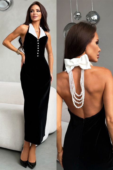 Φόρεμα MLADLANDA, Χρώμα: μαύρο, IVET.EU - Εκπτώσεις έως -80%