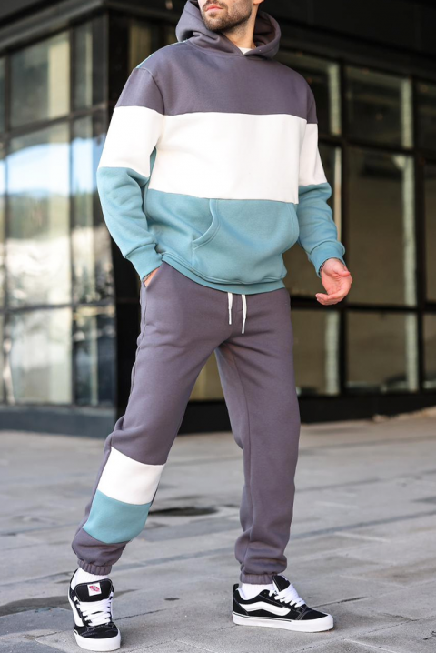 Ανδρικό σύνολο FREDERO GRAFIT, Χρώμα: γραφίτης, IVET.EU - Εκπτώσεις έως -80%