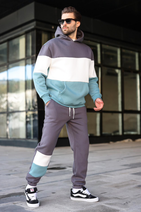 Ανδρικό σύνολο FREDERO GRAFIT, Χρώμα: γραφίτης, IVET.EU - Εκπτώσεις έως -80%