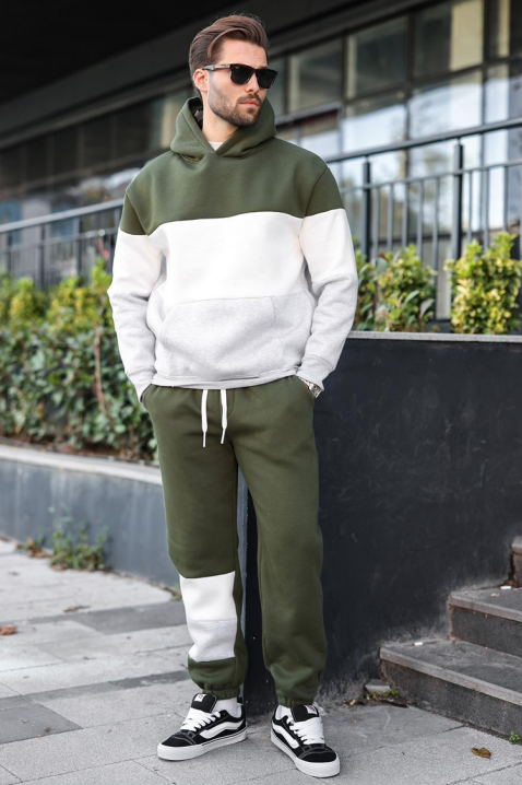 Ανδρικό σύνολο FREDERO KHAKI, Χρώμα: χακί, IVET.EU - Εκπτώσεις έως -80%