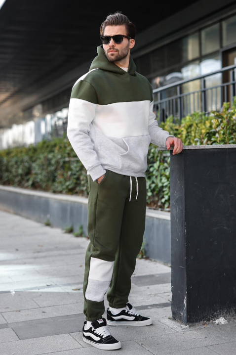 Ανδρικό σύνολο FREDERO KHAKI, Χρώμα: χακί, IVET.EU - Εκπτώσεις έως -80%