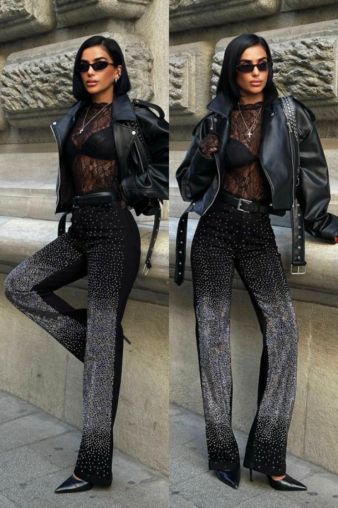 Τζιν NARVILDA, Χρώμα: μαύρο, IVET.EU - Εκπτώσεις έως -80%