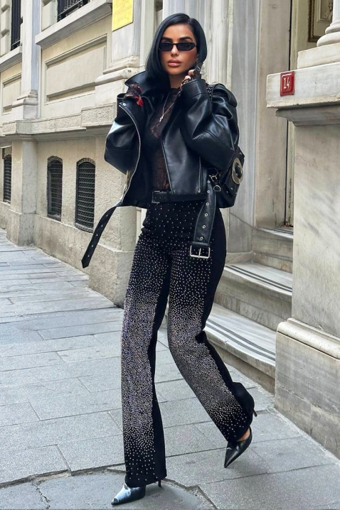 Τζιν NARVILDA, Χρώμα: μαύρο, IVET.EU - Εκπτώσεις έως -80%