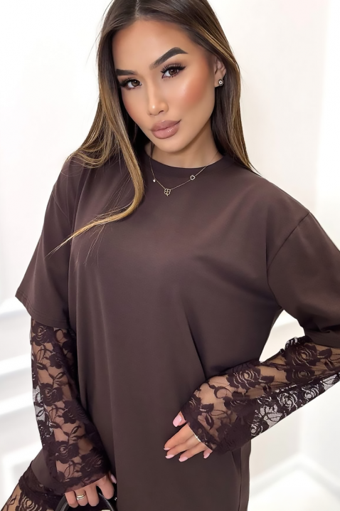 Σύνολο MARJITA BROWN, Χρώμα: καφέ, IVET.EU - Εκπτώσεις έως -80%