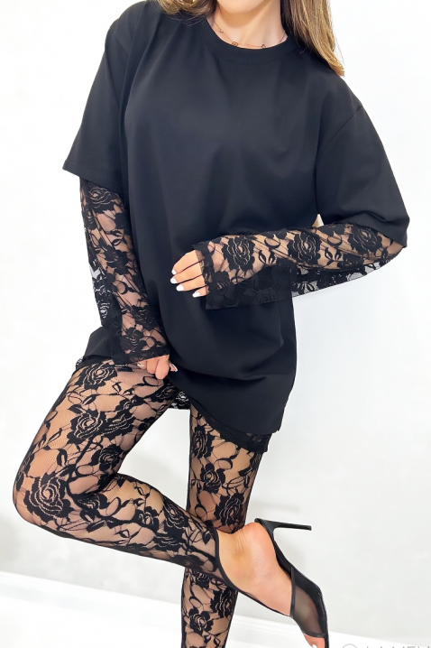 Σύνολο MARJITA BLACK, Χρώμα: μαύρο, IVET.EU - Εκπτώσεις έως -80%