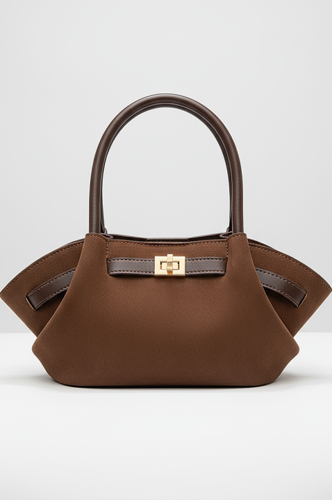 Γυναικεία τσάντα GAZIOLA BROWN, Χρώμα: καφέ, IVET.EU - Εκπτώσεις έως -80%