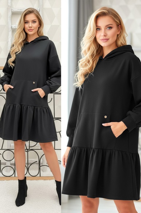 Τουνίκ DARMILDA, Χρώμα: μαύρο, IVET.EU - Εκπτώσεις έως -80%