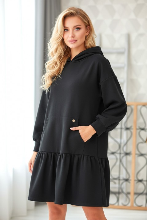 Τουνίκ DARMILDA, Χρώμα: μαύρο, IVET.EU - Εκπτώσεις έως -80%