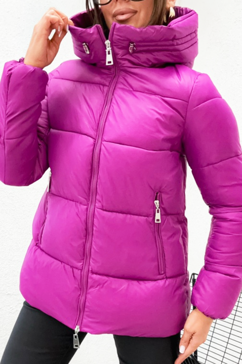 Μπουφάν LASINTA LILA, Χρώμα: μωβ, IVET.EU - Εκπτώσεις έως -80%