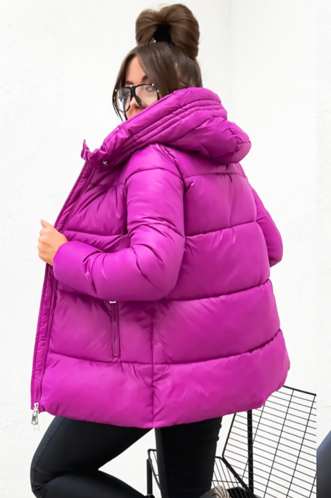 Μπουφάν LASINTA LILA, Χρώμα: μωβ, IVET.EU - Εκπτώσεις έως -80%