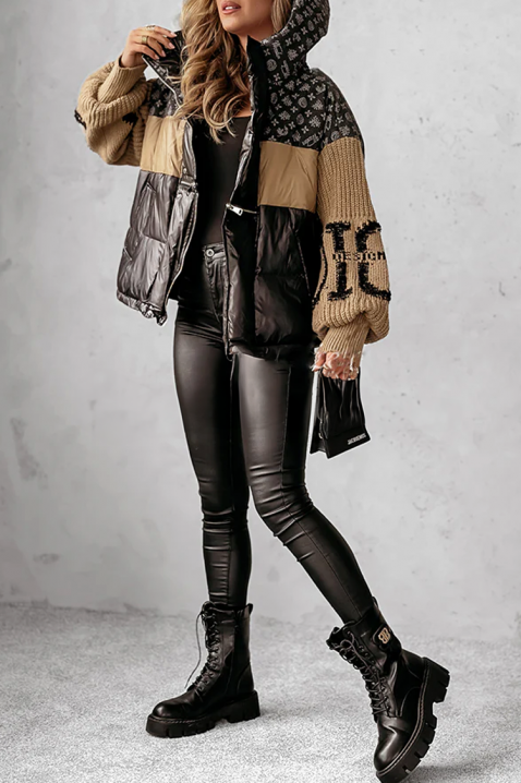 Μπουφάν VRENZONA BEIGE, Χρώμα: μπεζ, IVET.EU - Εκπτώσεις έως -80%