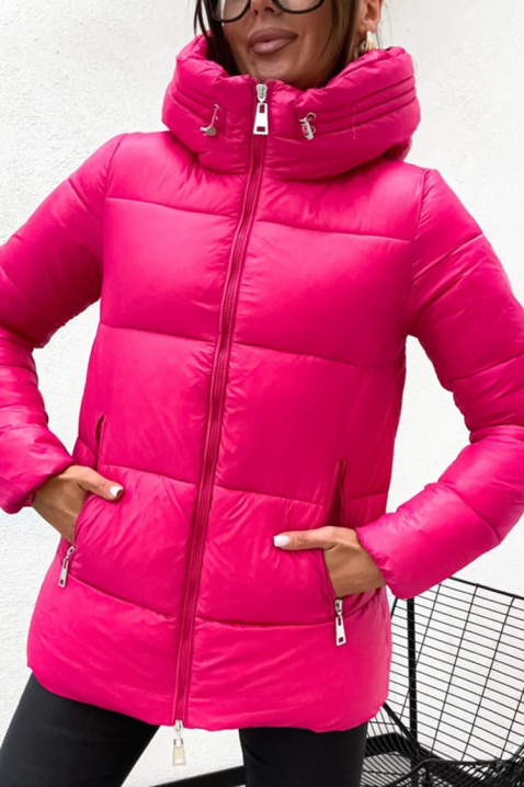 Μπουφάν LASINTA FUCHSIA, Χρώμα: φούξια, IVET.EU - Εκπτώσεις έως -80%