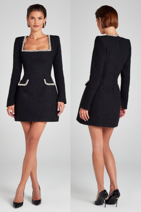 Φόρεμα DREVILDA, Χρώμα: μαύρο, IVET.EU - Εκπτώσεις έως -80%