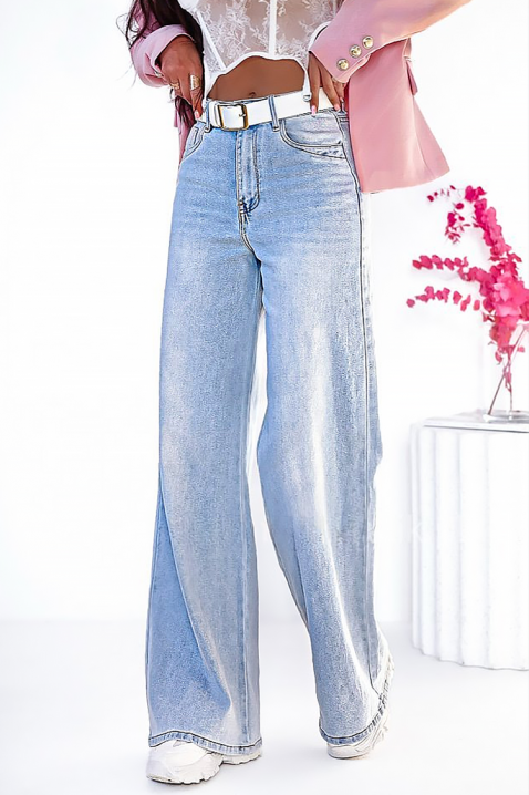 Τζιν SVERMOLDA, Χρώμα: Γαλάζιο, IVET.EU - Εκπτώσεις έως -80%