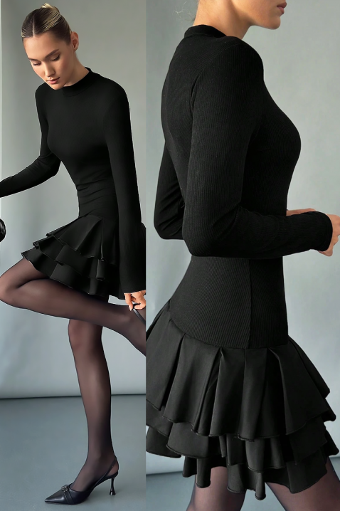 Φόρεμα TRESILA, Χρώμα: μαύρο, IVET.EU - Εκπτώσεις έως -80%