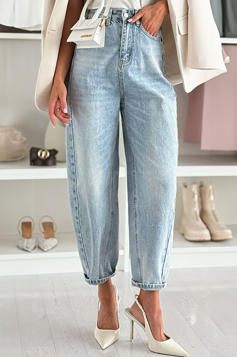 Τζιν BANDIOLA, Χρώμα: Γαλάζιο, IVET.EU - Εκπτώσεις έως -80%