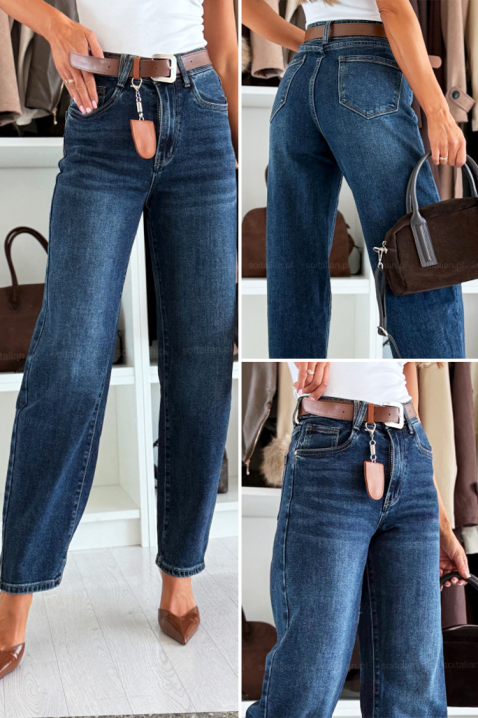 Τζιν BLEMIZA, Χρώμα: σκούρο μπλε, IVET.EU - Εκπτώσεις έως -80%