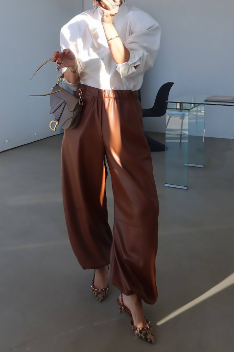 Παντελόνι LONTENZA CAMEL, Χρώμα: ανοιχτό καφέ, IVET.EU - Εκπτώσεις έως -80%