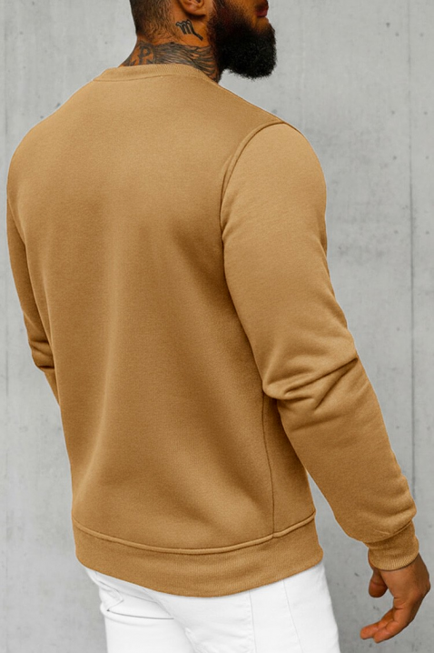 Ανδρική μπλούζα BRONOTI BROWN, Χρώμα: καφέ, IVET.EU - Εκπτώσεις έως -80%