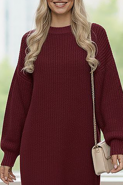 Φόρεμα LINDELZA BORDO, Χρώμα: μπορντό, IVET.EU - Εκπτώσεις έως -80%