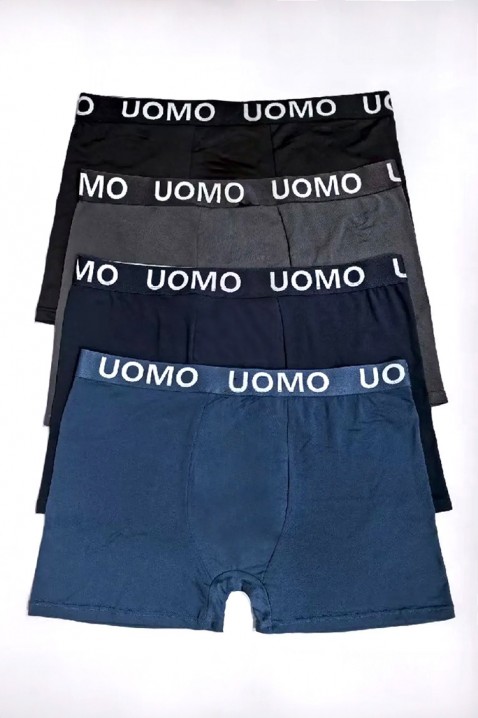 Σετ από 4 τεμάχια ανδρικά μποξεράκια MORXON, Χρώμα: χρωματιστό, IVET.EU - Εκπτώσεις έως -80%