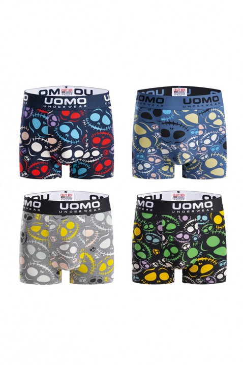 Σετ από 4 τεμάχια ανδρικά μποξεράκια RUXO, Χρώμα: χρωματιστό, IVET.EU - Εκπτώσεις έως -80%