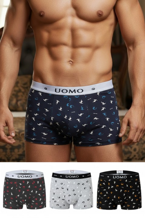 Σετ από 4 τεμάχια ανδρικά μποξεράκια MIXZO, Χρώμα: χρωματιστό, IVET.EU - Εκπτώσεις έως -80%