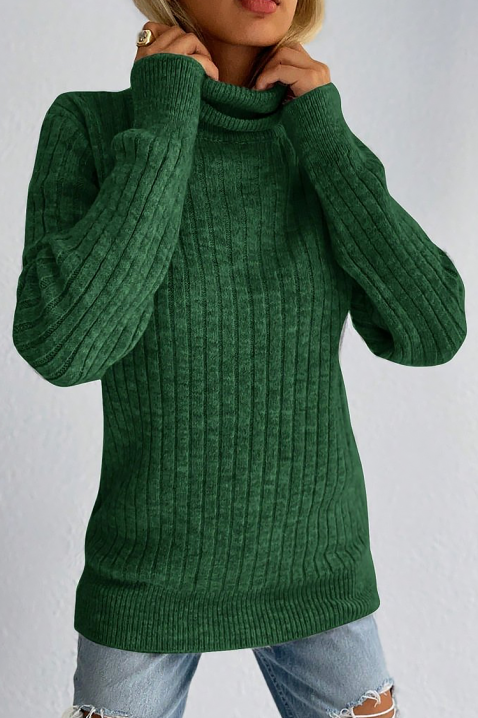 Πουλόβερ DAVILDA GREEN, Χρώμα: πράσινο, IVET.EU - Εκπτώσεις έως -80%