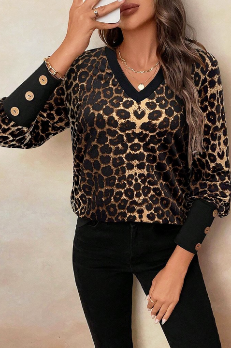 Γυναικεία μπλούζα TREVELDA, Χρώμα: χρωματιστό, IVET.EU - Εκπτώσεις έως -80%