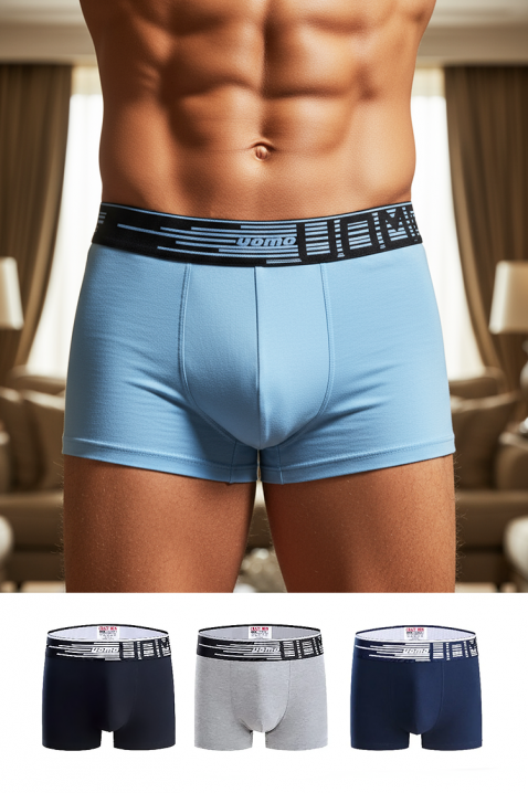 Σετ από 4 τεμάχια ανδρικά μποξεράκια BENJO, Χρώμα: χρωματιστό, IVET.EU - Εκπτώσεις έως -80%