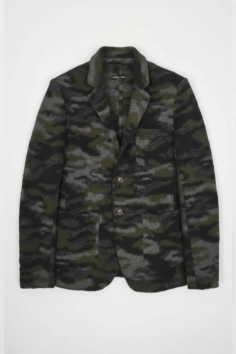 Ανδρικό σακάκι ZAGNET, Χρώμα: σκούρο πράσινο, IVET.EU - Εκπτώσεις έως -80%