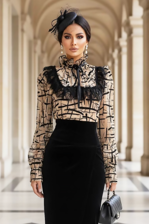 Φόρεμα FRONELMA BEIGE, Χρώμα: μπεζ, IVET.EU - Εκπτώσεις έως -80%