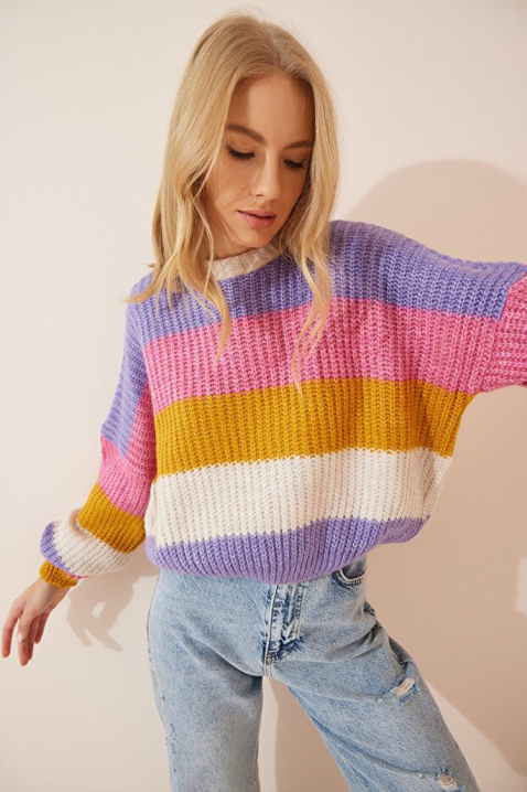 Πουλόβερ VODENGA, Χρώμα: χρωματιστό, IVET.EU - Εκπτώσεις έως -80%